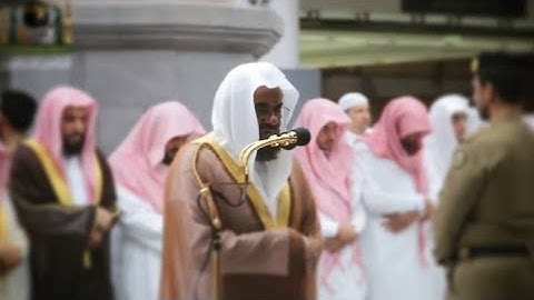 "لو أنزلنا هذا القرآن على جبل لرأيته خاشعا.." اواخر سورة الحشر~ تلاوة خاشعة للشيخ سعود الشريم