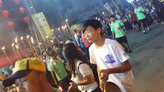 2017 08 19嘉義布袋過溝建德宮【五府千歲】驅煞火燈夜巡祈安遶境 第一天   雲林虎尾廉使代天府 轎番 起馬拜廟