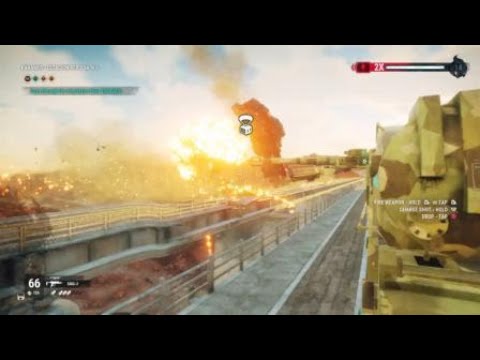 Just Cause 4 most amazing Train crash