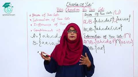 IX (9th) Maths | Operations of two Sets | Union, intersection & Complementary Set | Apna Teacher