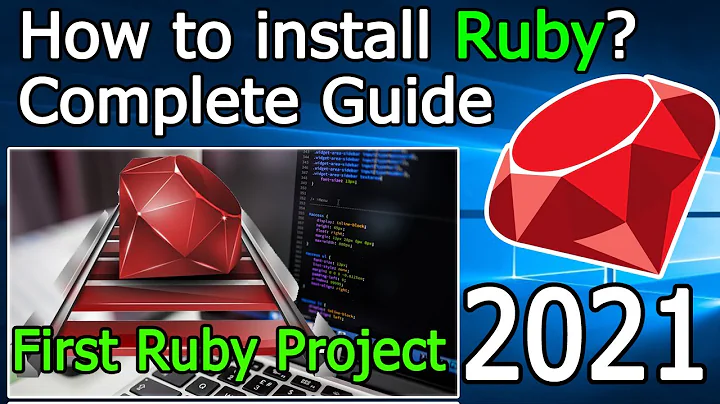 How to Install Ruby on Windows 10 [ 2021 Update ] Write your first program in Ruby | Complete Guide