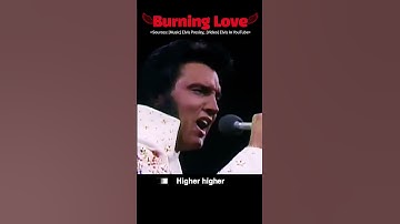 Thumbnail of Burning Love - Elvis Presley 🎙️#elvispresley
