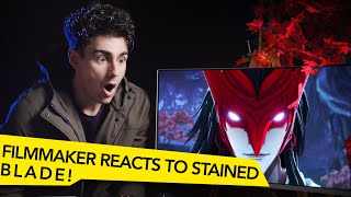FILMMAKER REACTS TO LEAGUE OF LEGENDS KIN OF THE STAINED BLADE CINEMATIC!