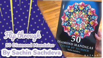 Flip Through Diamond Mandalas by Sachin Sachdeva