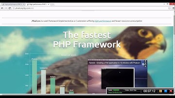 Tutotiales Phalcon PHP Framework Introducción 1