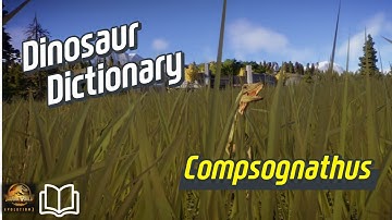 Tiny Dinosaurs Compsognathus [Dinosaur Dictionary]