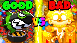 EPIC LATE GAME - Using Bomb Shooters Vs. True Sun God (Bloons TD Battles 2)