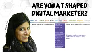 T-Shaped Digital Marketer | Boost your Career | Nidhi Singh