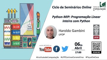 [Seminários 2021] Python-MIP: Programação Linear Inteira com Python