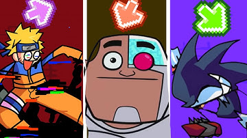 FNF Character Test  Gameplay VS Playground | VS Pibby Naruto | VS Look a Bird  | VS Grey