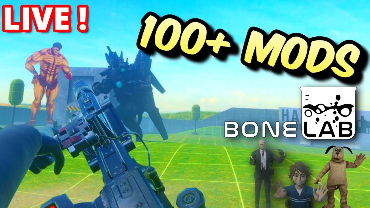 Bonelab New Rig WIR TESTEN NEUE MODS IN BONELAB VR!💣😎 - YouTube