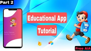 How to make an Educational app in Kodular  || Login Screen Design|| Free AiA || Part 2