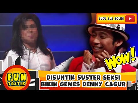 IMUNISASI DENGAN SUSTER CANTIK & SEKSI, DENNY CAGUR PENGEN SUNTIK DARI BELAKANG !? - FUNTASTIK