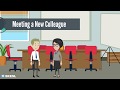 Business english conversation lesson 45  meeting a new colleague