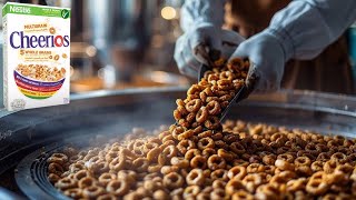 How CHEERIOS are made  | How breakfast cereals are made