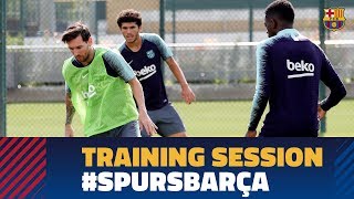 Second to last training session before Tottenham match