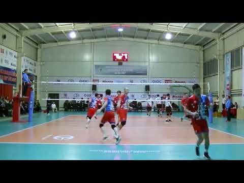 【Volleyball Mongolia League】【3rd set】Ryunosuke Ikeda VS Daichi Yanagawa