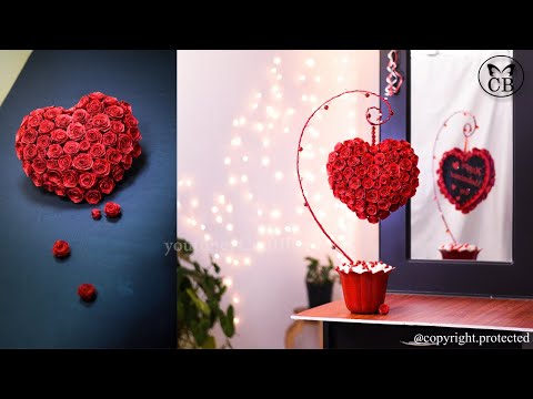 DIY Home Decors | Valentines Day Special | Diy Gift Ideas - YouTube