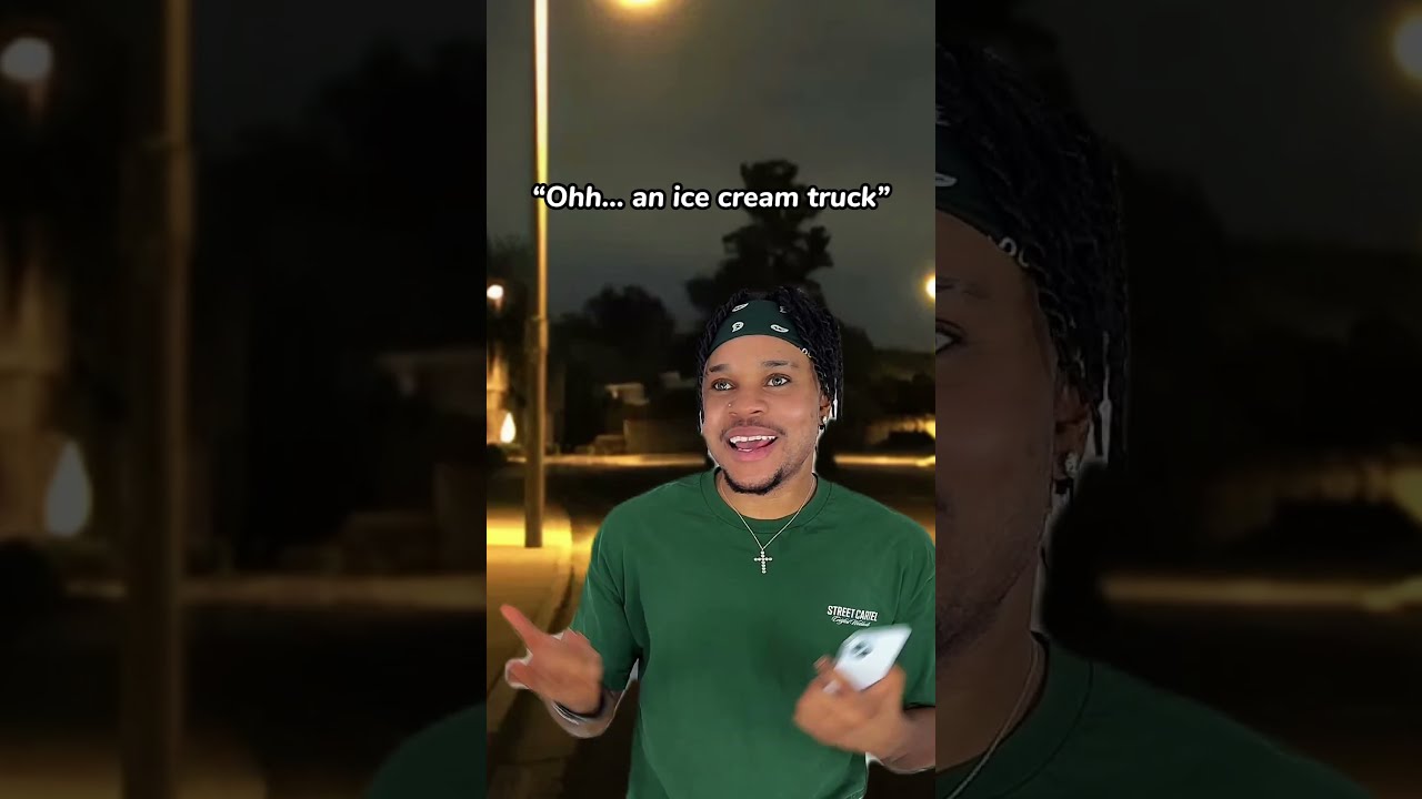 When You See An Ice Cream Truck At Night