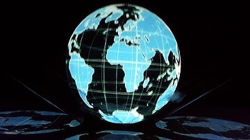 Unity3D Hologram - Globe