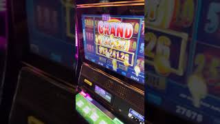 Grand Jackpot on Huff n Puff Slot Machine 11 Gold Houses! $25/spin Handpay Jackpot Las Vegas