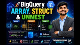 BigQuery ARRAY, STRUCT & UNNEST Explained | Master Nested Data with Real Examples