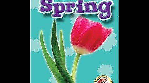 Spring | Mùa xuân | Seasons | Reading Books | Kindergarten |Learn English with Hang