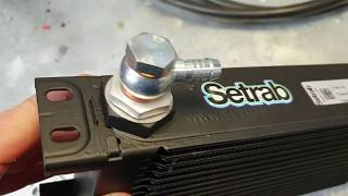 Hydroboost oilcooler install Hydroboost oilcooler install