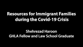 Resources for Immigrant Families during the Covid-19 Crisis