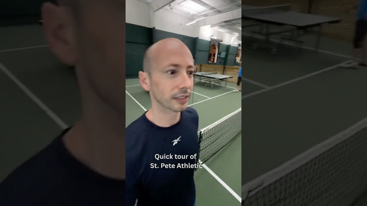 Quick Tour of St. Pete Athletic - Enjoy Table Tennis Open Play at S.P.A. #thingstodo #tampabay