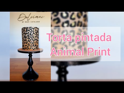 How To Make A Zebra Print Cake