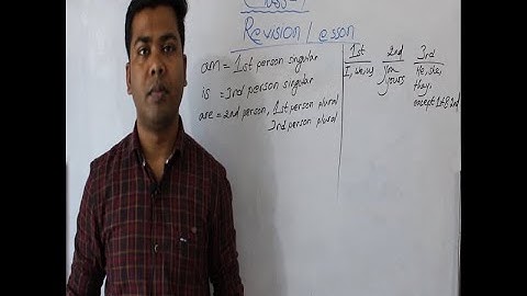 Revision Lesson Class 7 English Chapter 1 WBBSE