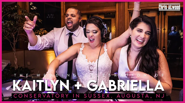 Kaitlyn + Gabriella with THE CHRIS ATWOOD - #WEDDI...