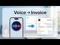 Turn Voice Orders Into Invoices Automatically