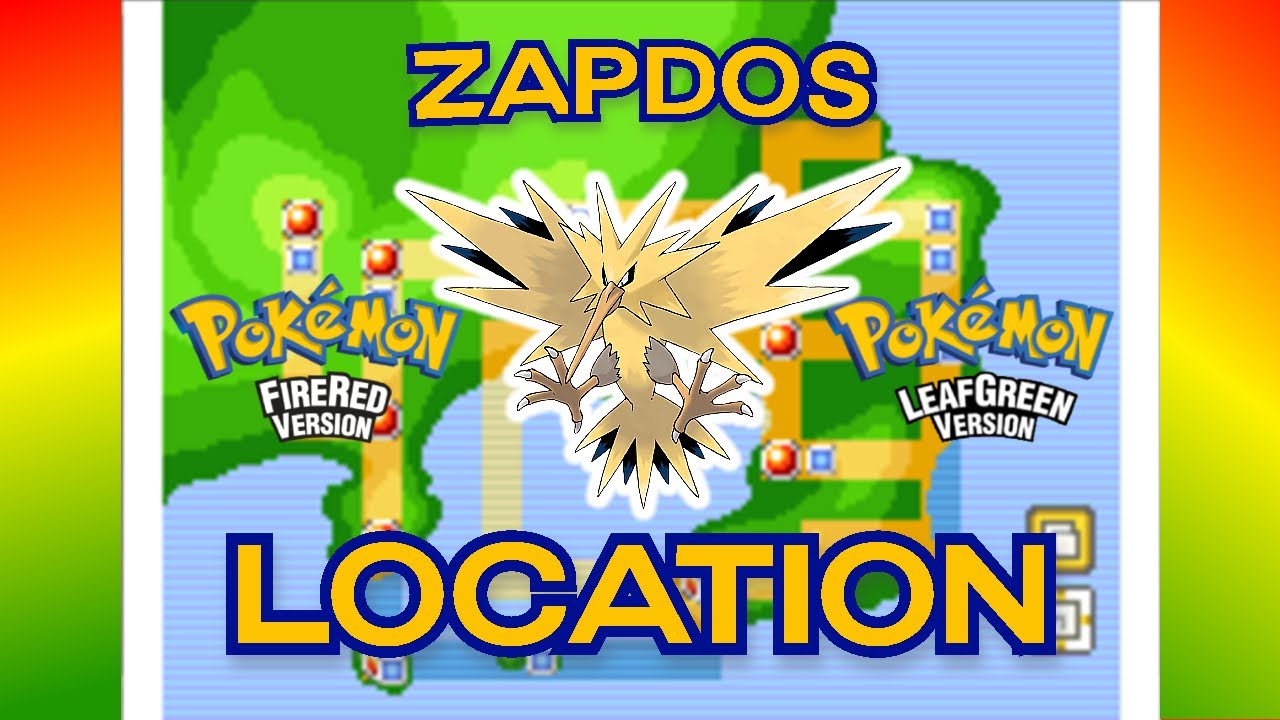 How to Find and Catch Zapdos in Pokémon FireRed and LeafGreen