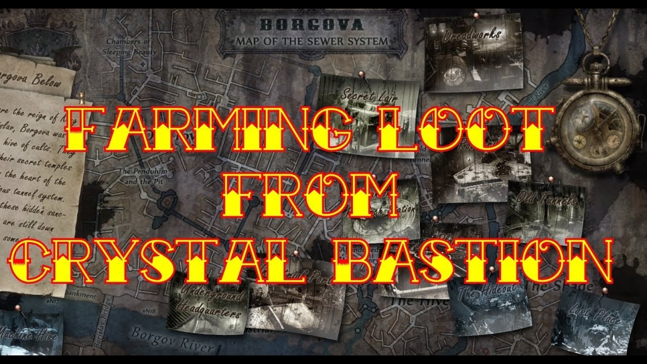 Farming Crystal Bastion The Incredible Adventures of Van Helsing