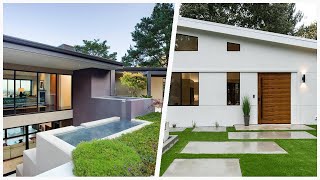 75 Modern Stucco Exterior Home Design Ideas You'll Love ⭐️