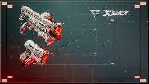 Customize your blaster your way with X-Shot Faze Ragequit Round Blaster