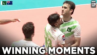 Winning Moments | Pakistan vs Australia | Match 1 | Sarsabz Volleyball Series 2024