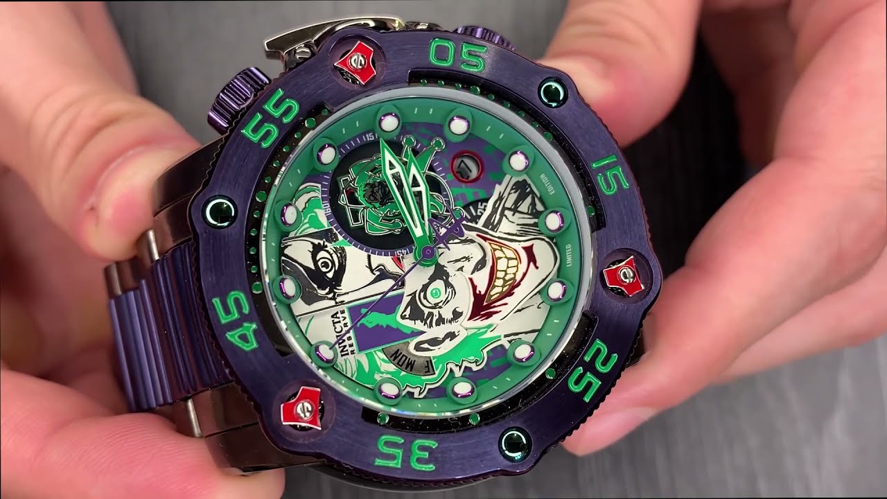 Обзор мужских часов Invicta 32371 DC Joker