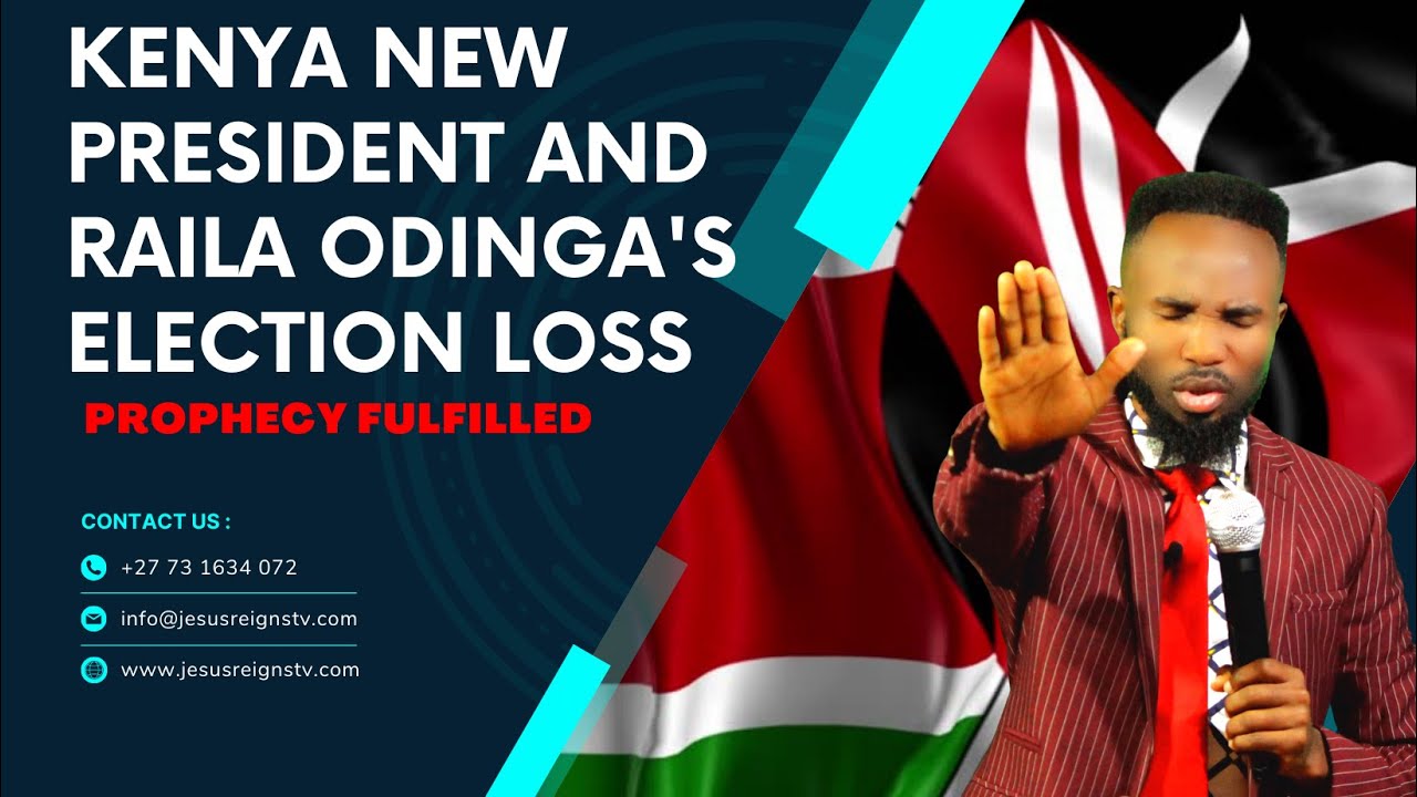 Kenya New President Ruto And Raila Odinga s Election Loss Prophecy 