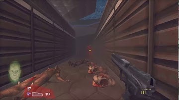 DOOM MOD 3D SPRITES Doom Remake 4 FREEDOOM 1 Experimental v1 18 MAP 01 E1M1
