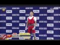 Kim tuan thach 133kg snatch