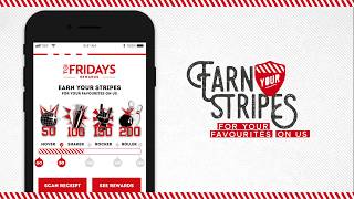 TGI Fridays Mobile App - How to earn rewards