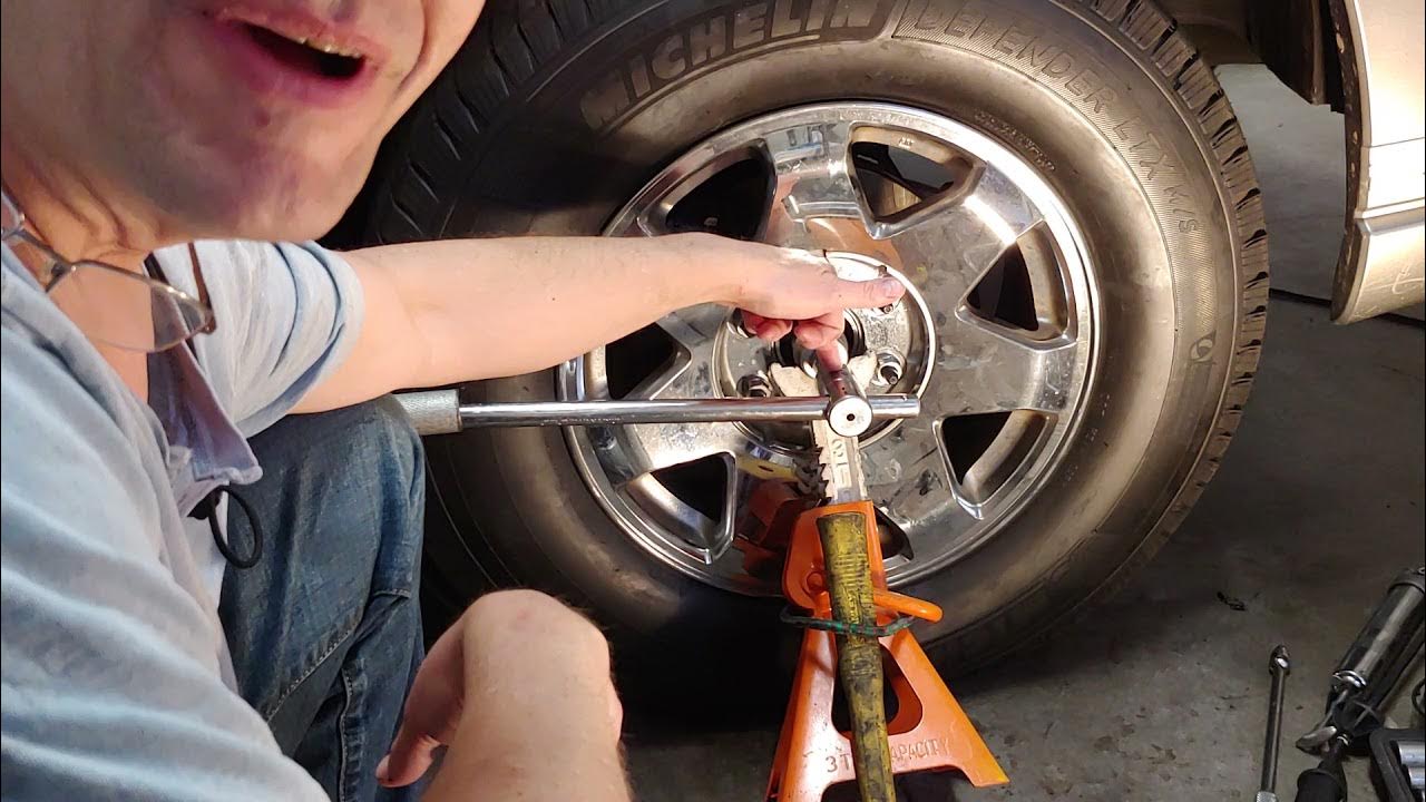 Axle Spindle Nut Seized Stuck YouTube