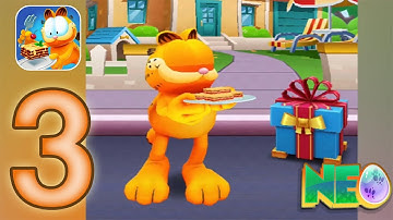 Garfield Rush: Gameplay Walkthrough Part 3 - My Cookies (iOS, Android)