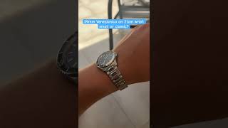 39mm Venezianico Nereide on a 21cm wrist: small or classic?