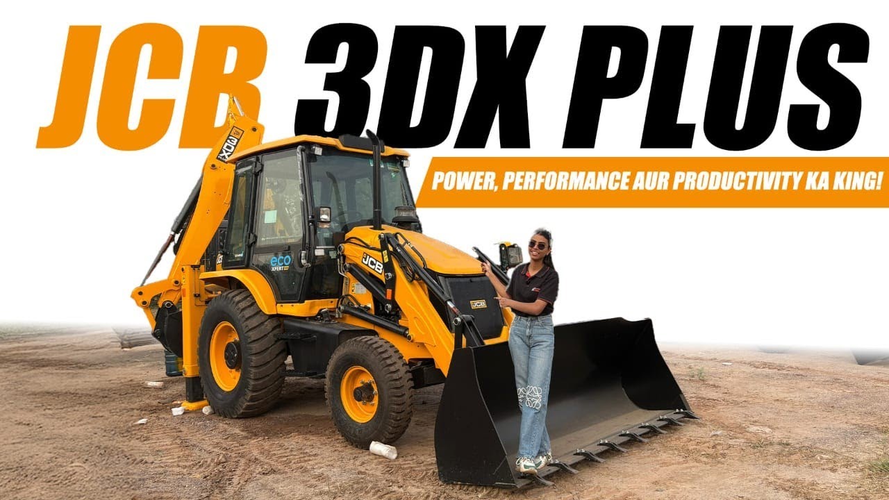 JCB 3DX Plus – 74 HP Power aur 440 NM Torque Wala Construction King