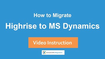 How to Import Highrise to Microsoft Dynamics CRM Automatically