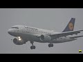 Frankfurt - Cold foggy airliner spotting - Music Video